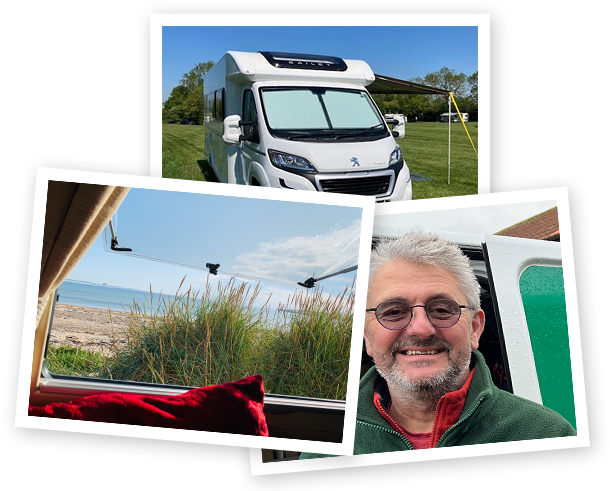 Simon Spear, mobile caravan and motorhome engineer and enthusiast, Lincolnshire